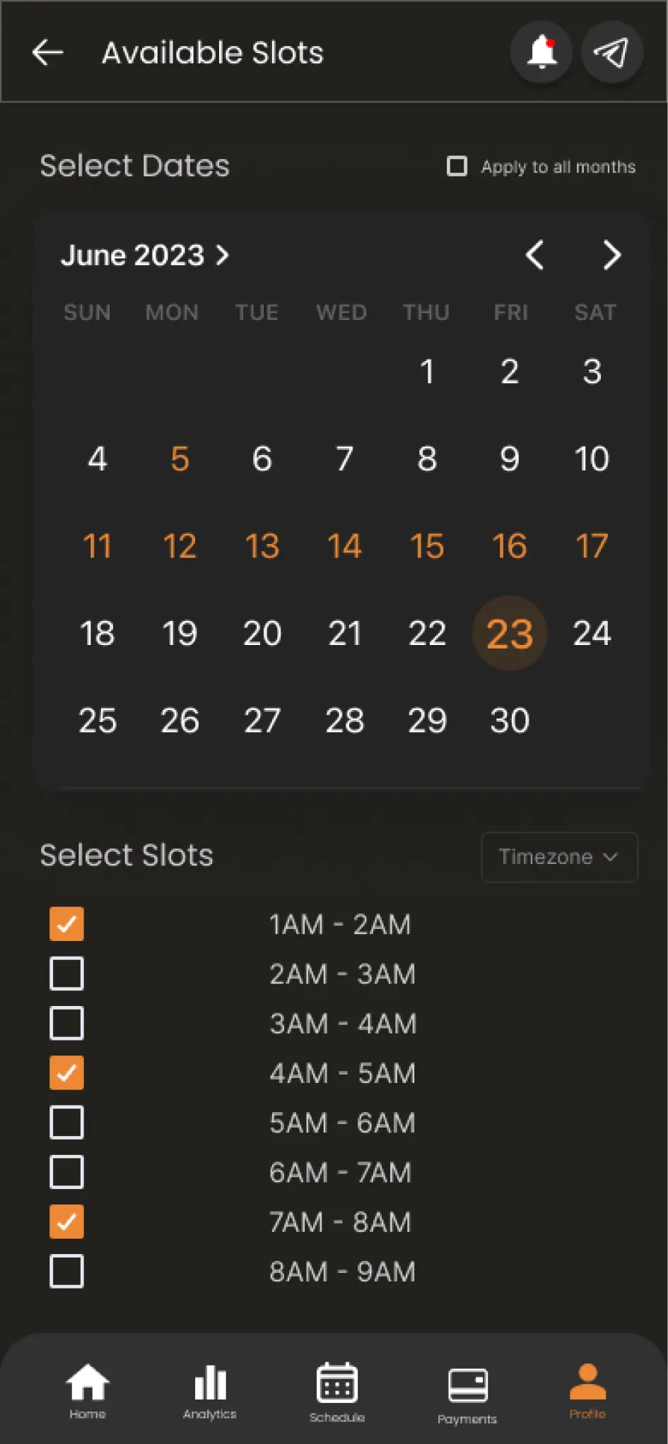Augment Fit app screen